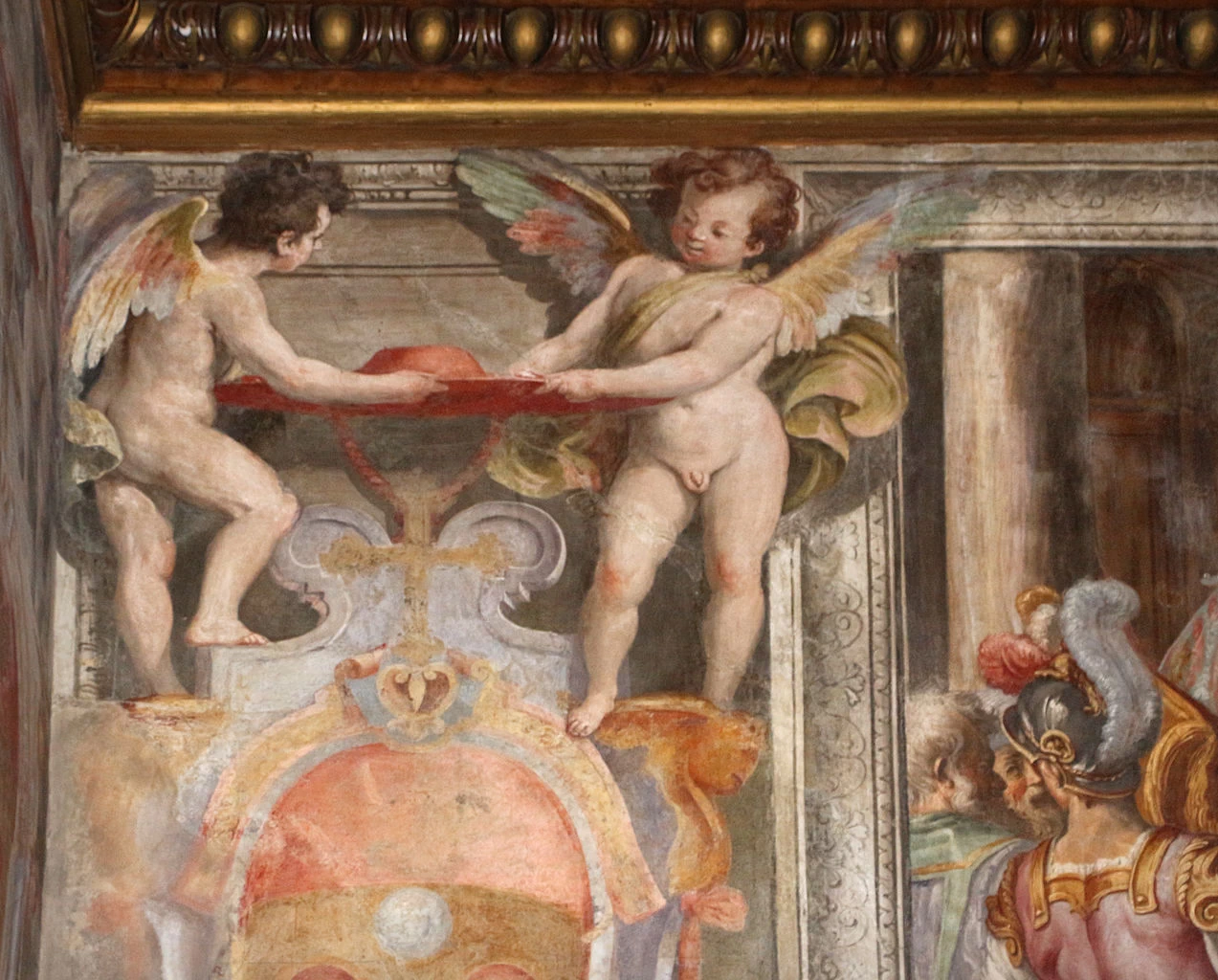 Il banchetto di Assuero - Palazzo Corsi, Tornabuoni, Firenze, dettaglio 5